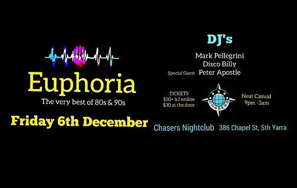 EUPHORIA Friday 6th DECEMBER 2024