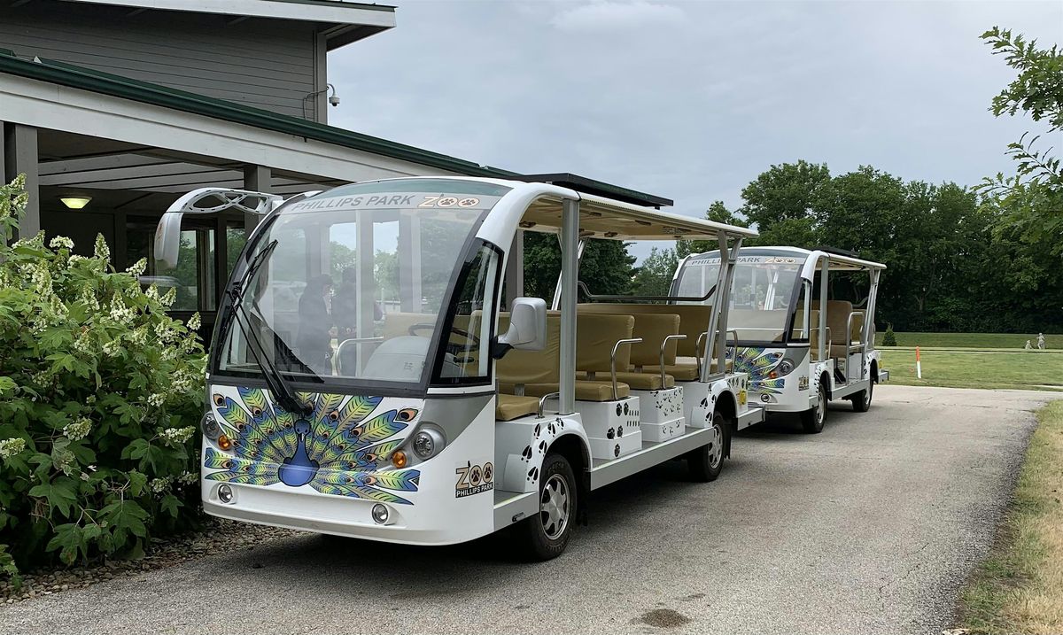 2025 Phillips Park Zoo Tram- Weekend Bookings