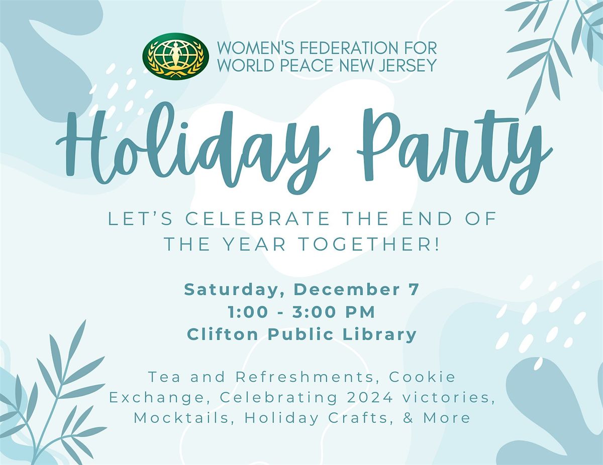 WFWP NJ Holiday Party