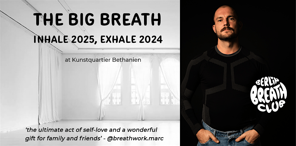 the big breath - inhale 2025, exhale 2024.