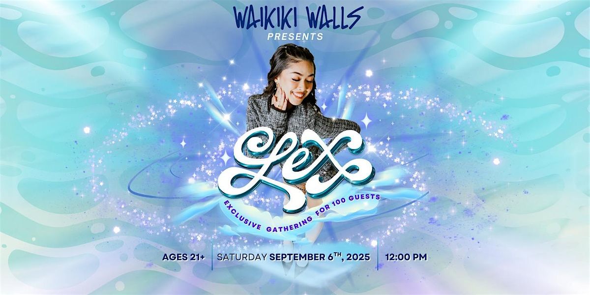 DJ Lex at Waikiki Walls