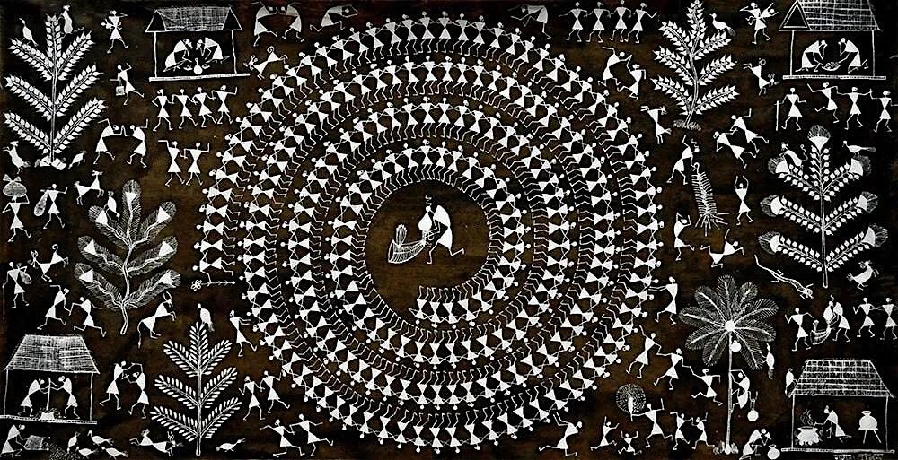 Indian folk art - Warli workshop