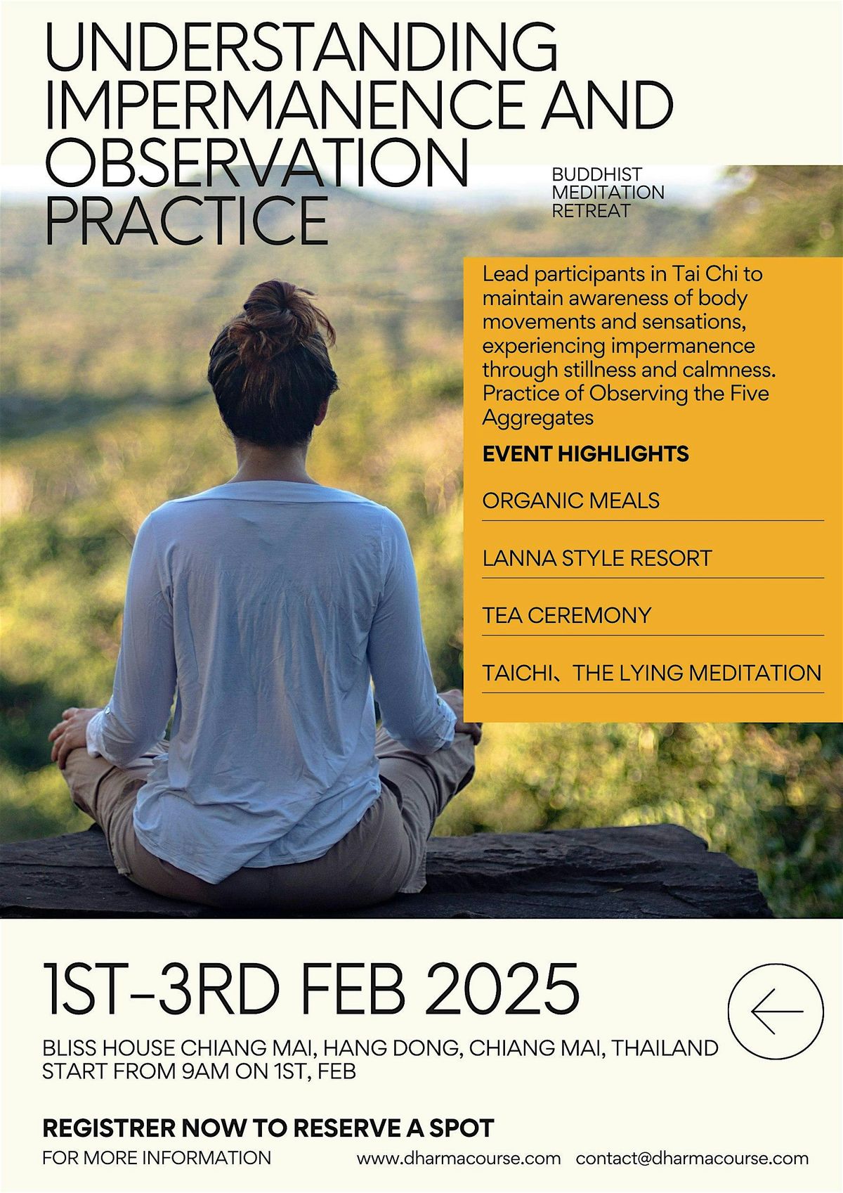 Understanding Impermanence: A 3-Day Meditation Retreat