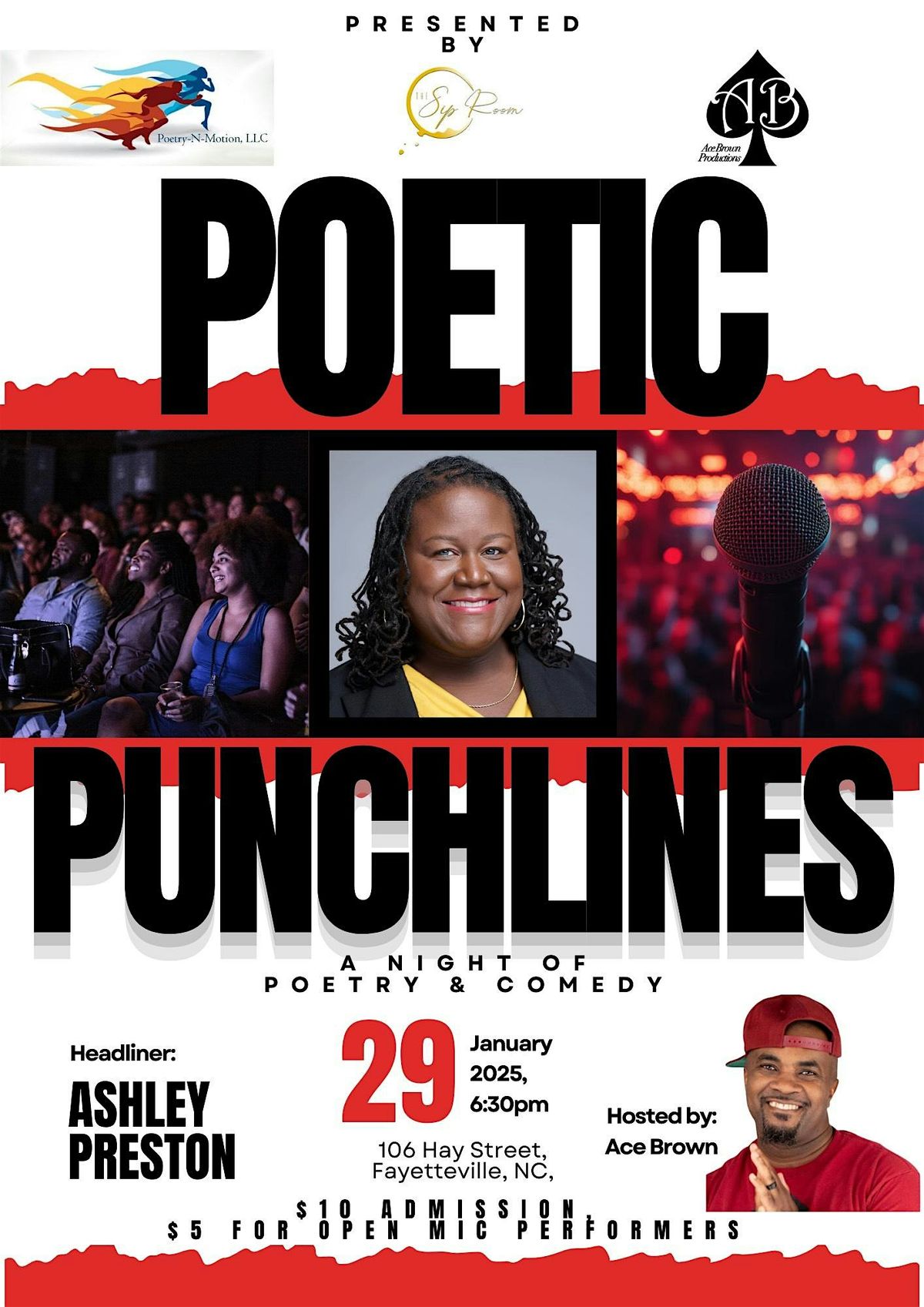 Poetic Punchlines \/ A Night Of Poetry & Comedy