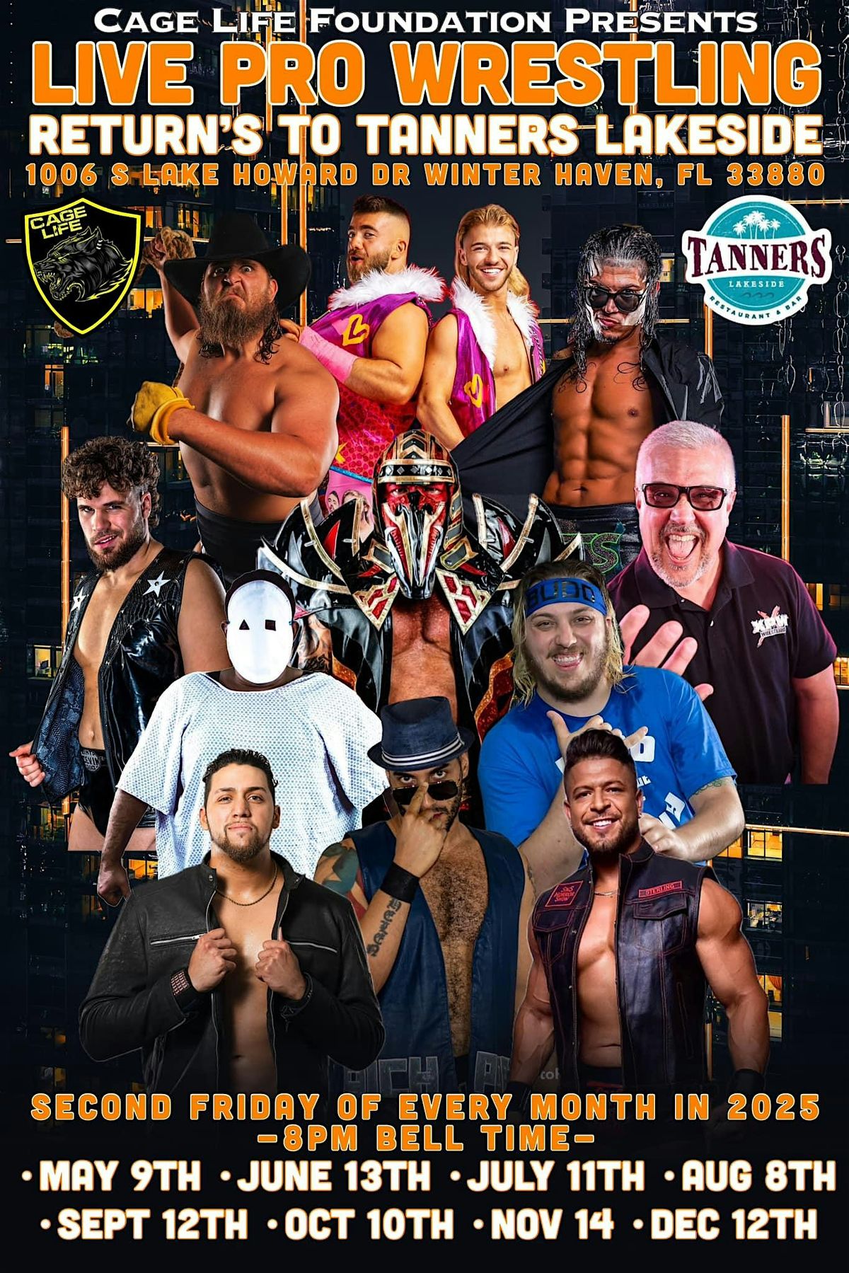 LIVE PRO WRESTLING - TANNERS MAY 9th 2025