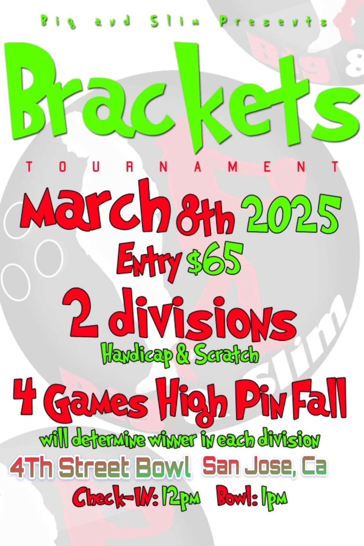 Big&Slim Presents Brackets