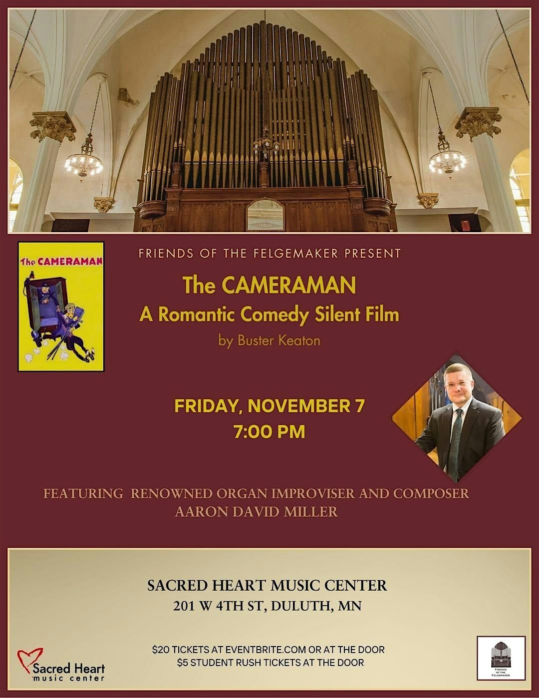 Silent Film: The Cameraman