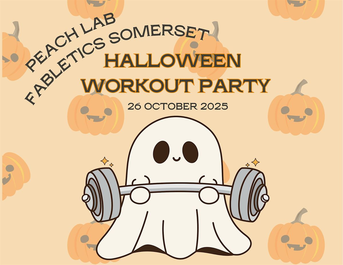 Halloween Workout Party with Peach Lab