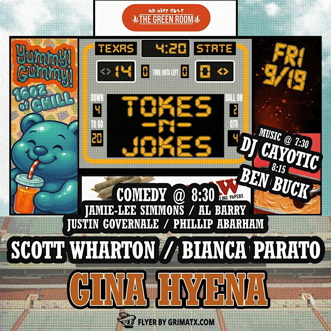 Tokes N Jokes with Gina Hyena