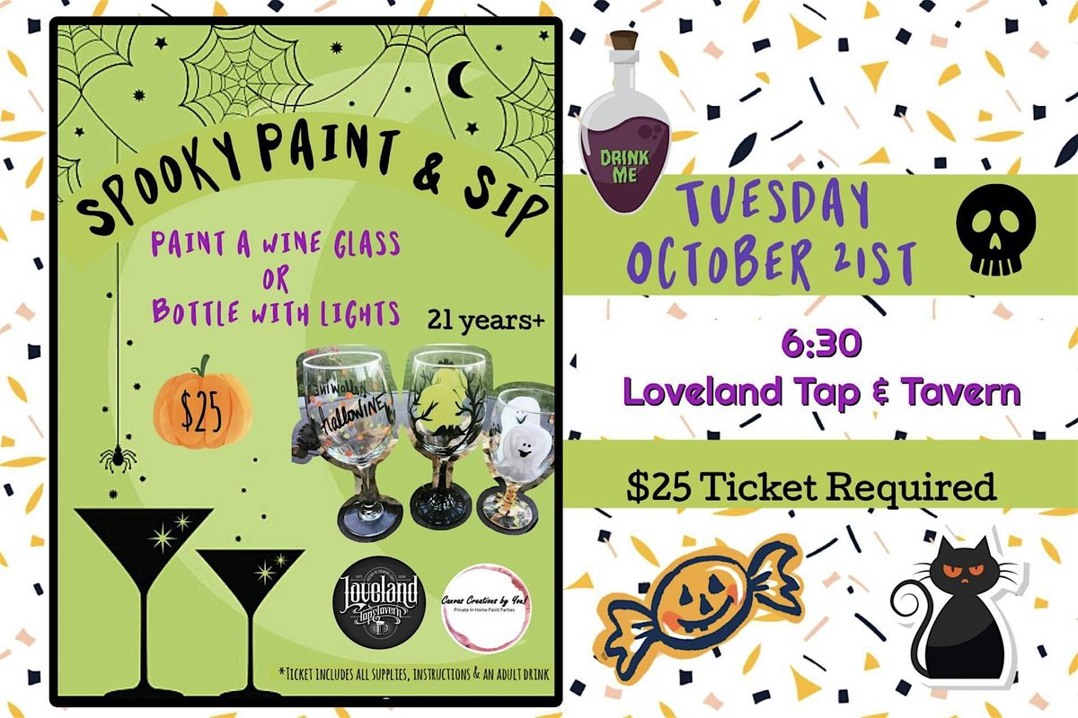 Spooky Paint & Sip