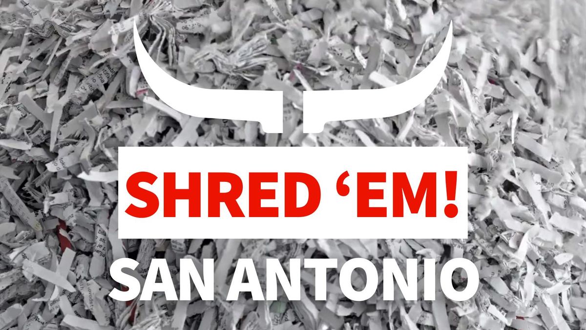 SHRED \u2018EM! - AARP San Antonio Shredding Event