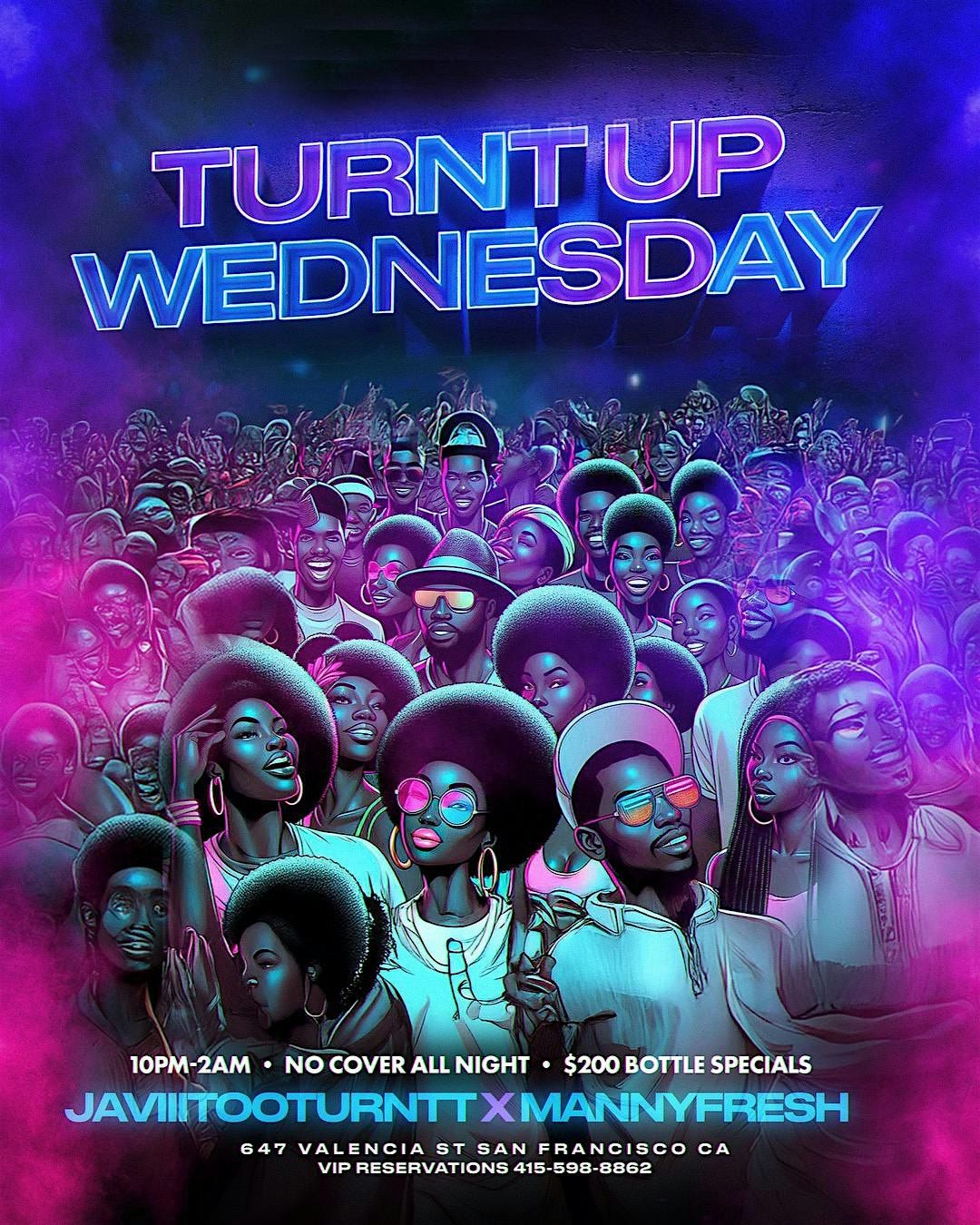 Turn UP Wednesday 3.12