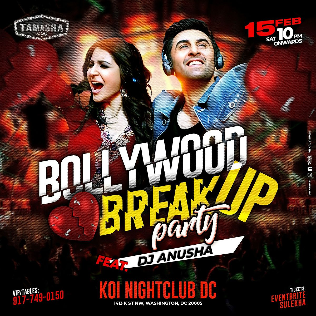 D.C. BOLLYWOOD BREAK-UP PARTY @KOI NIGHTCLUB