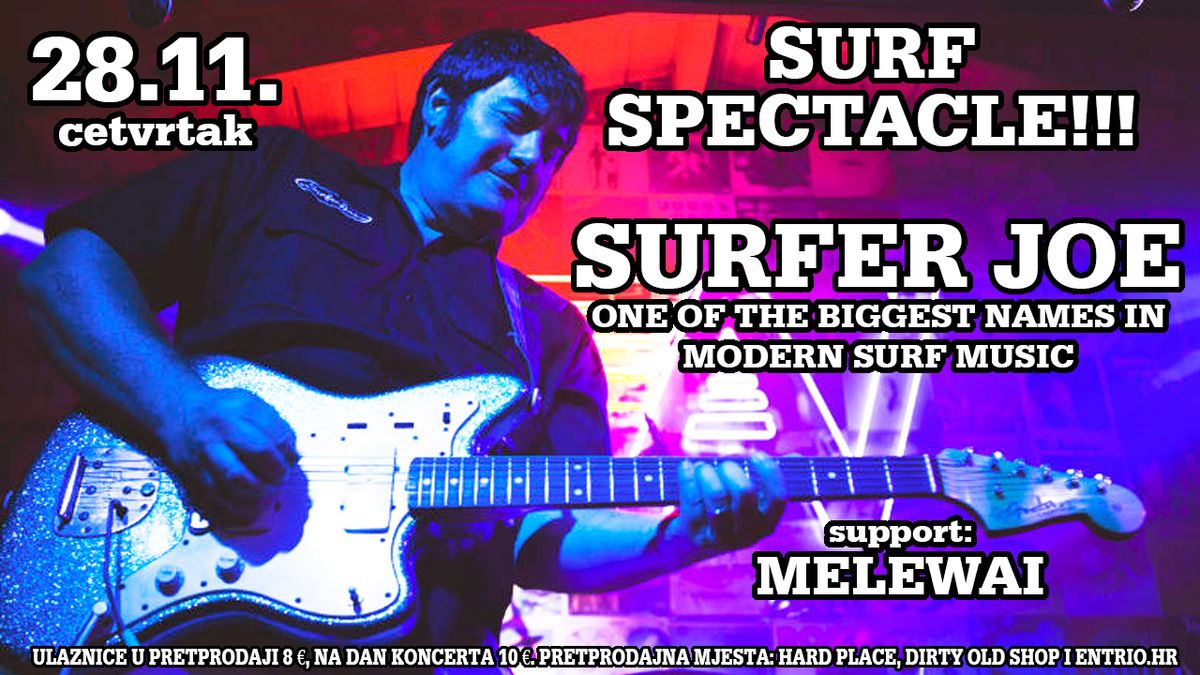 Surfer Joe - ONE OF THE BIGGEST NAMES IN MODERN SURF MUSIC