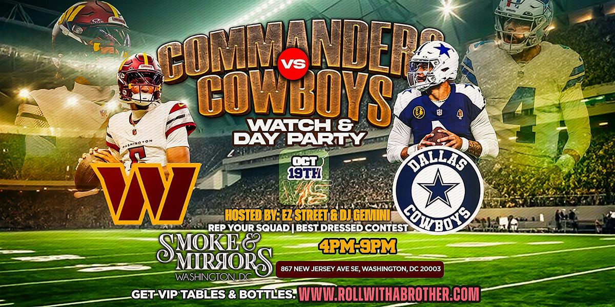 Commanders Vs Cowboys Watch Party