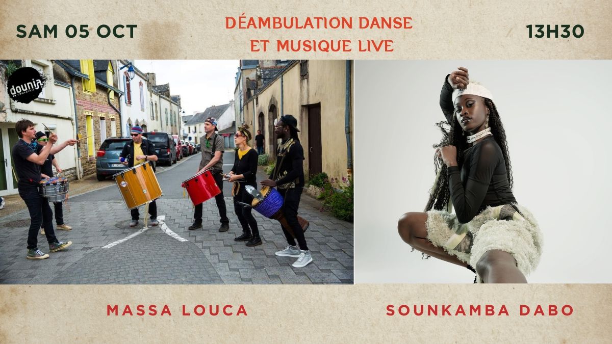 D\u00e9ambulation Danse et Musique dans le m\u00e9tro par Massa Louca et Sounkamba Dabo