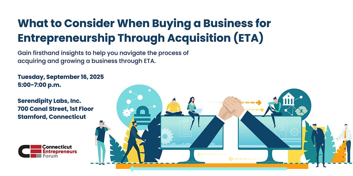 Buying a Business for Entrepreneurship Through Acquisition (ETA)