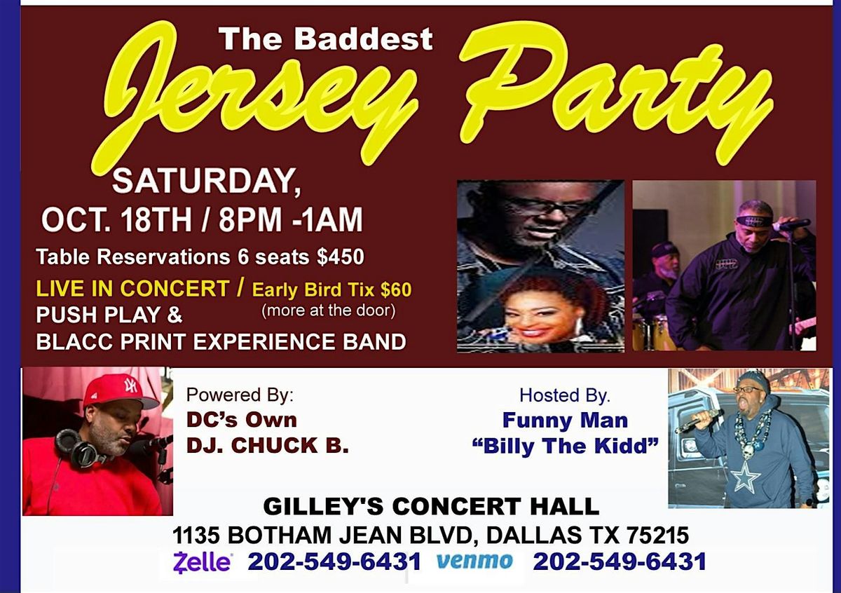 The Baddest Jersey Party