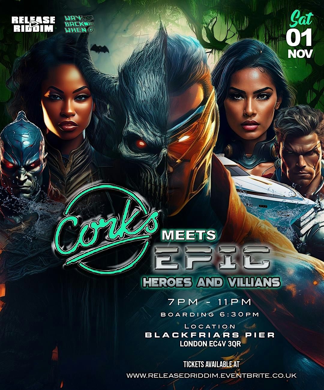 Corks meets Epic - Heroes & Villains
