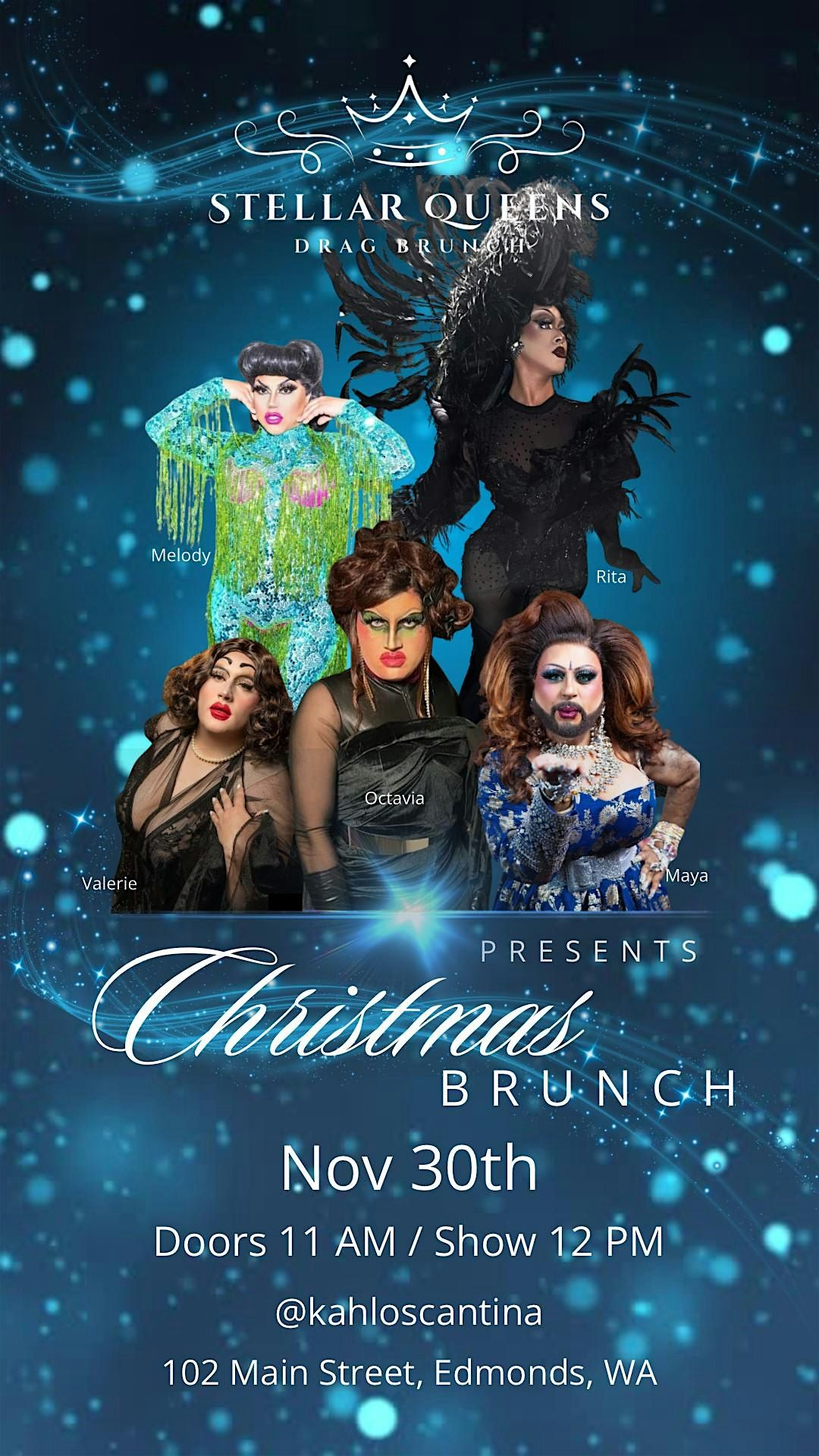 Christmas Brunch with Stellar Queens at Kahlo\u2019s