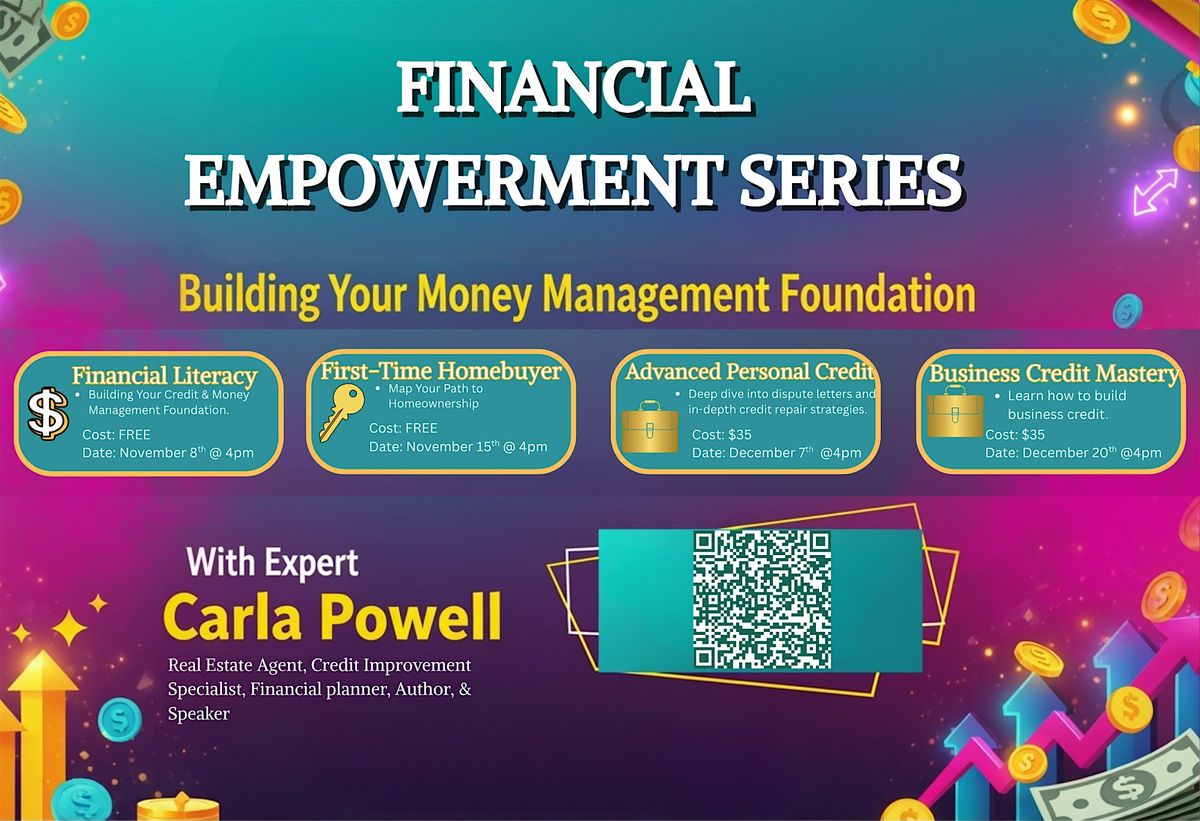 Financial Empowerment Series with Expert Carla Powell