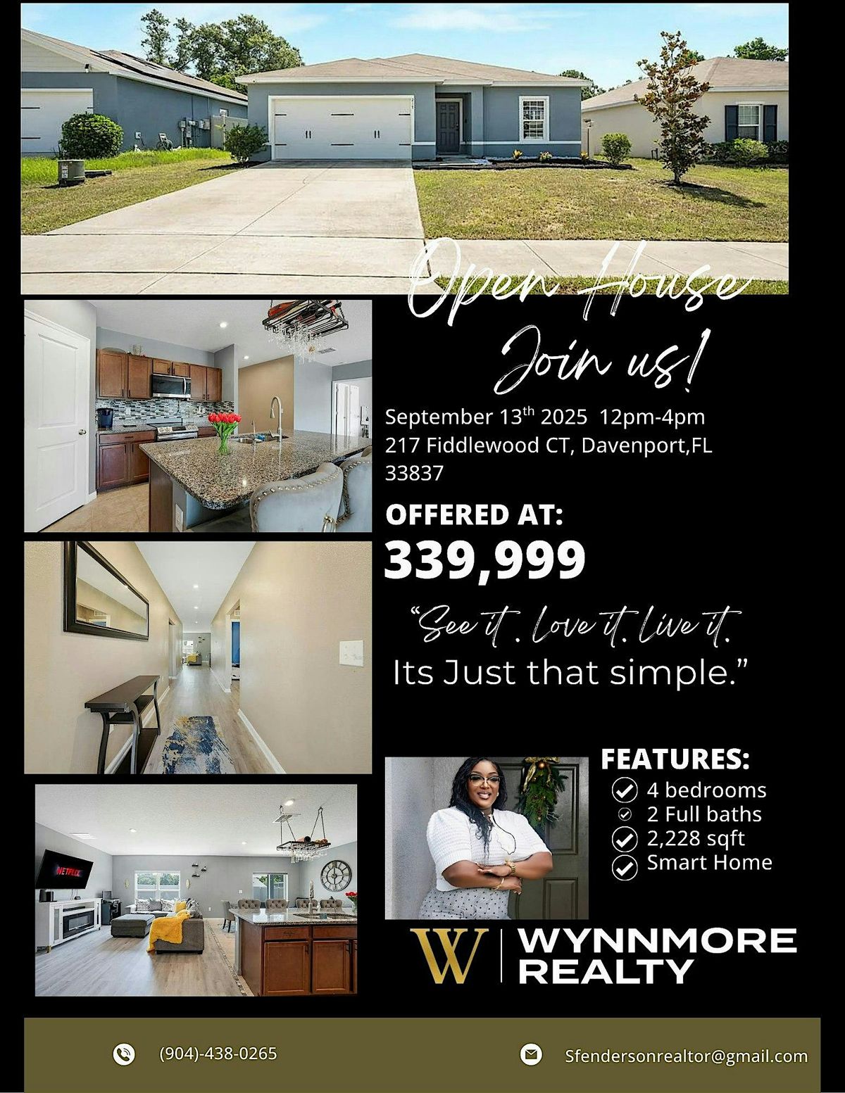 Open House ! Welcome Home !