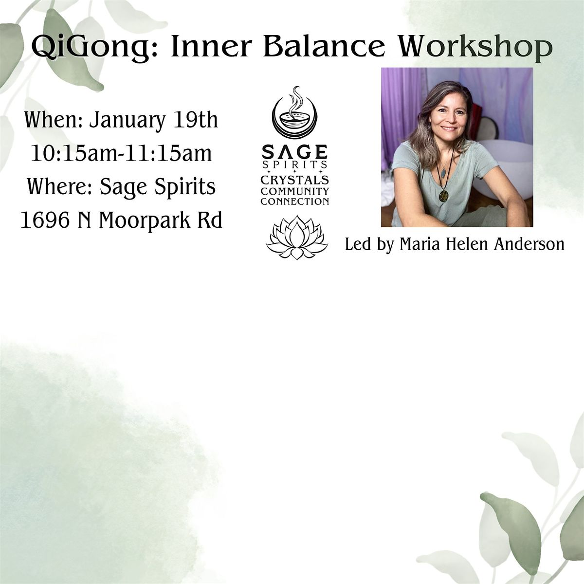 QiGong: Inner Balance Workshop