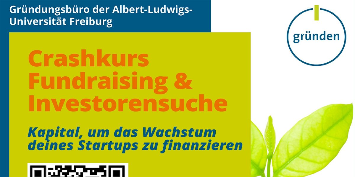 Crashkurs Fundraising und Investorensuche im Oktober