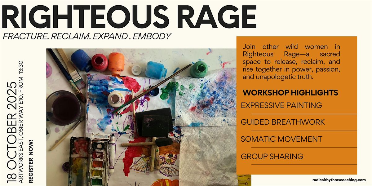 Righteous Rage, The Good Girl Gone Bad Art Workshop