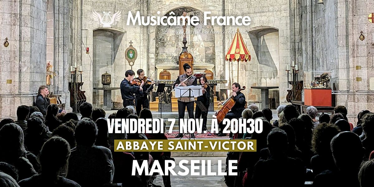Concert Music\u00e2me \u00e0 Marseille : Vivaldi x Bach x Piazzolla
