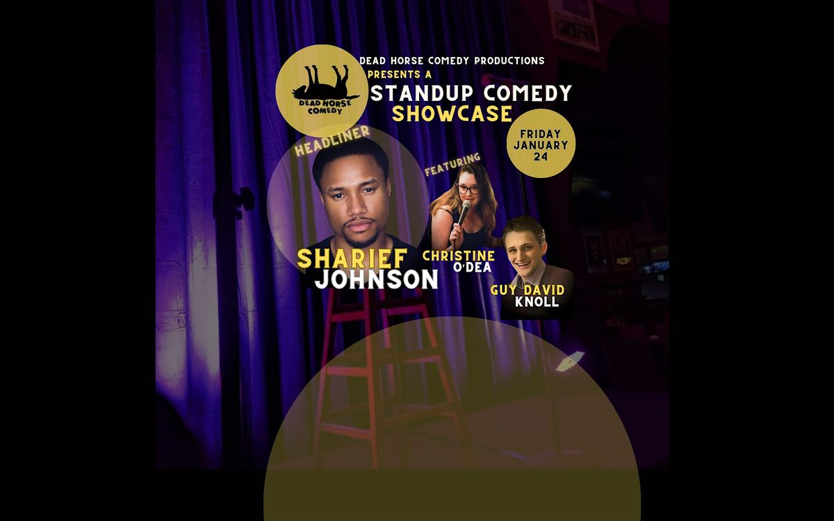 Live Comedy Showcase Starring Sharief Johnson