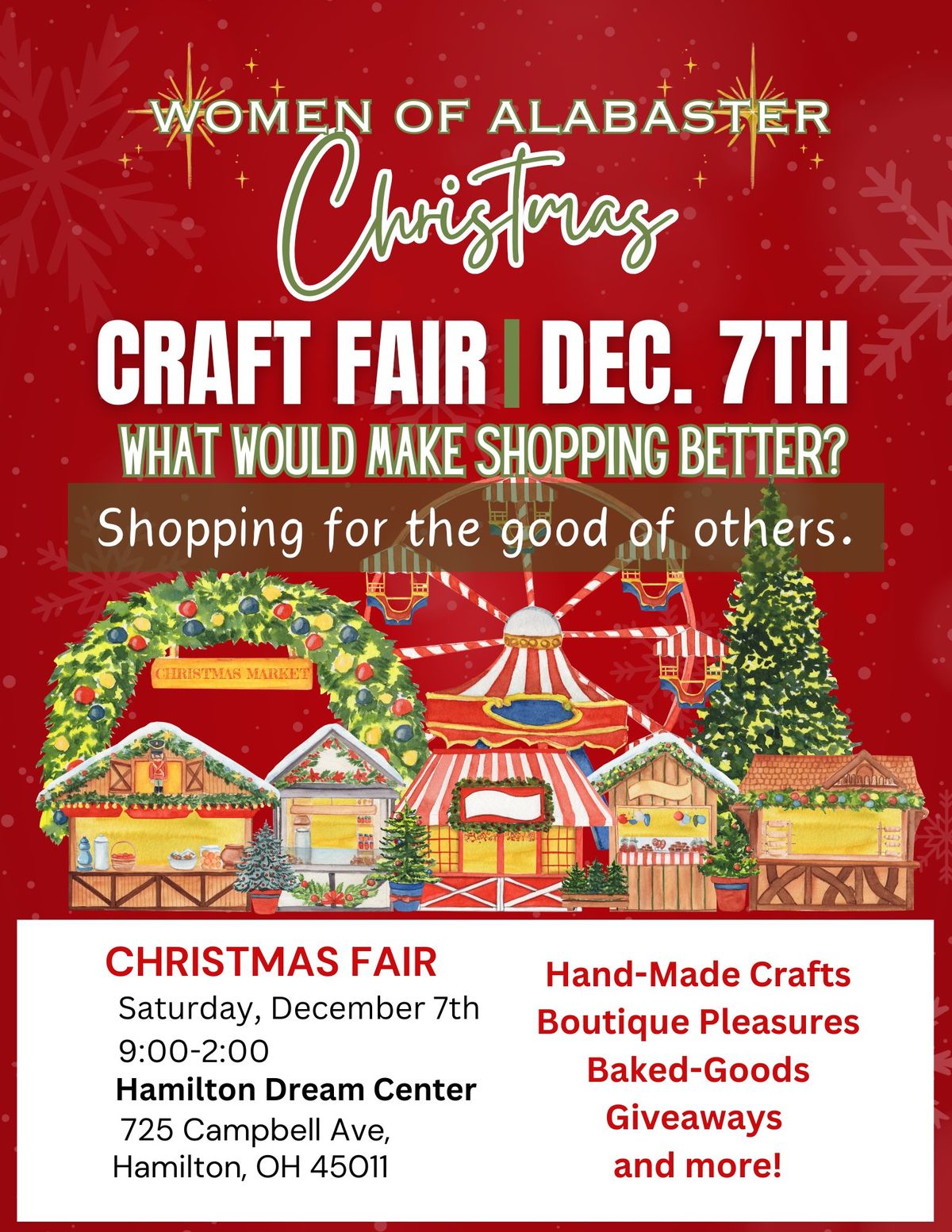 Women of Alabaster Christmas Craft Fair 