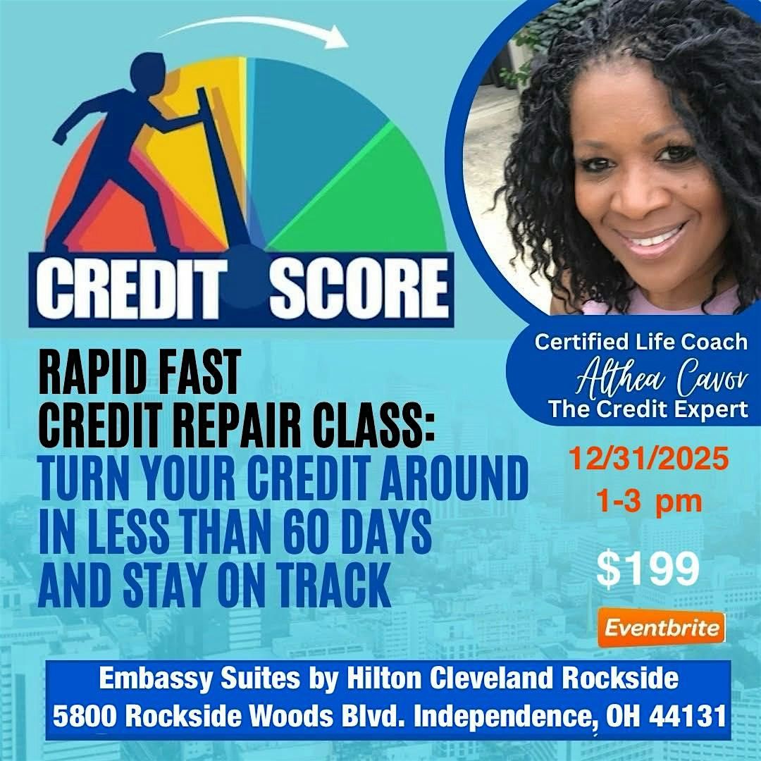 \u201cStand on Business: The NYE Credit Power Class\u201d Credit Expert Althea Cavor