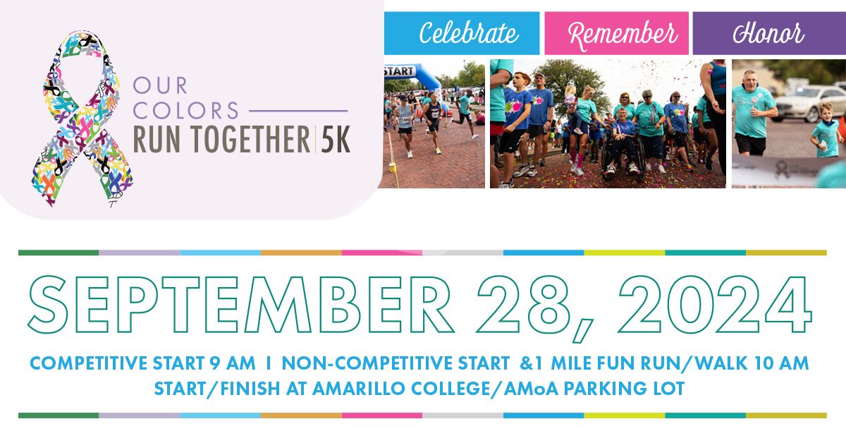 Our Colors Run Together 5k & 1 Mile Fun Run\/Walk