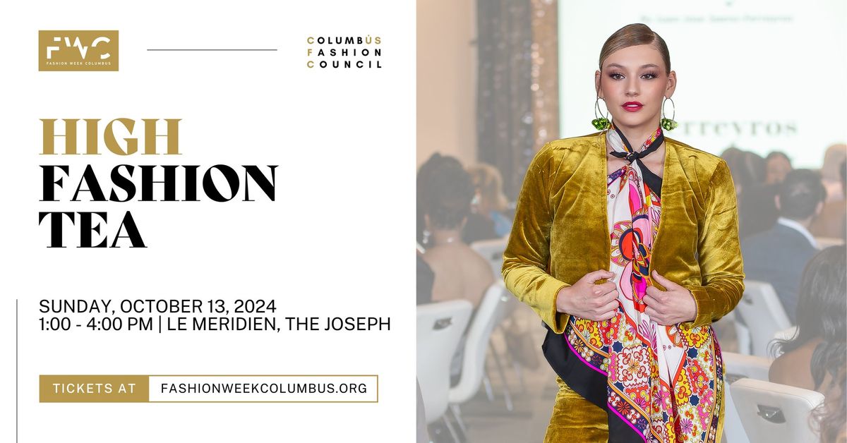 15th Annual High Fashion Tea Runway Show