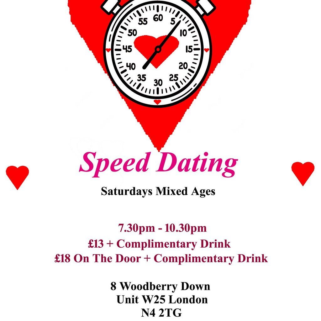Speed dating  mixed ages Saturdays