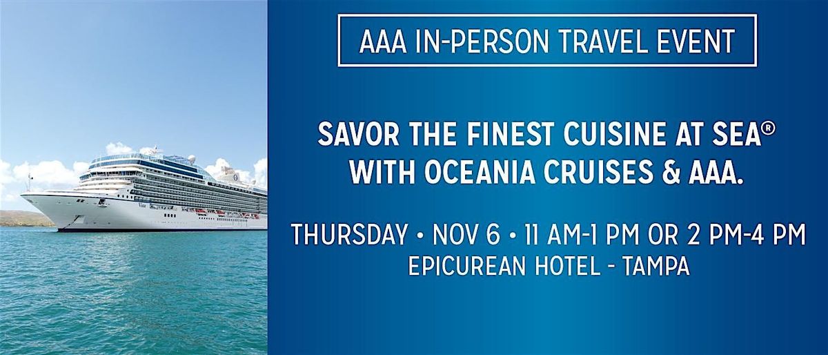 AAA Presents Oceania Cruises