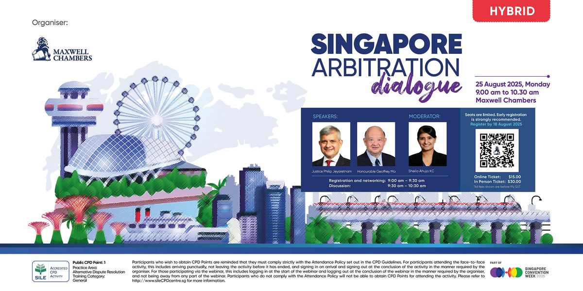 Singapore Arbitration Dialogue 2025