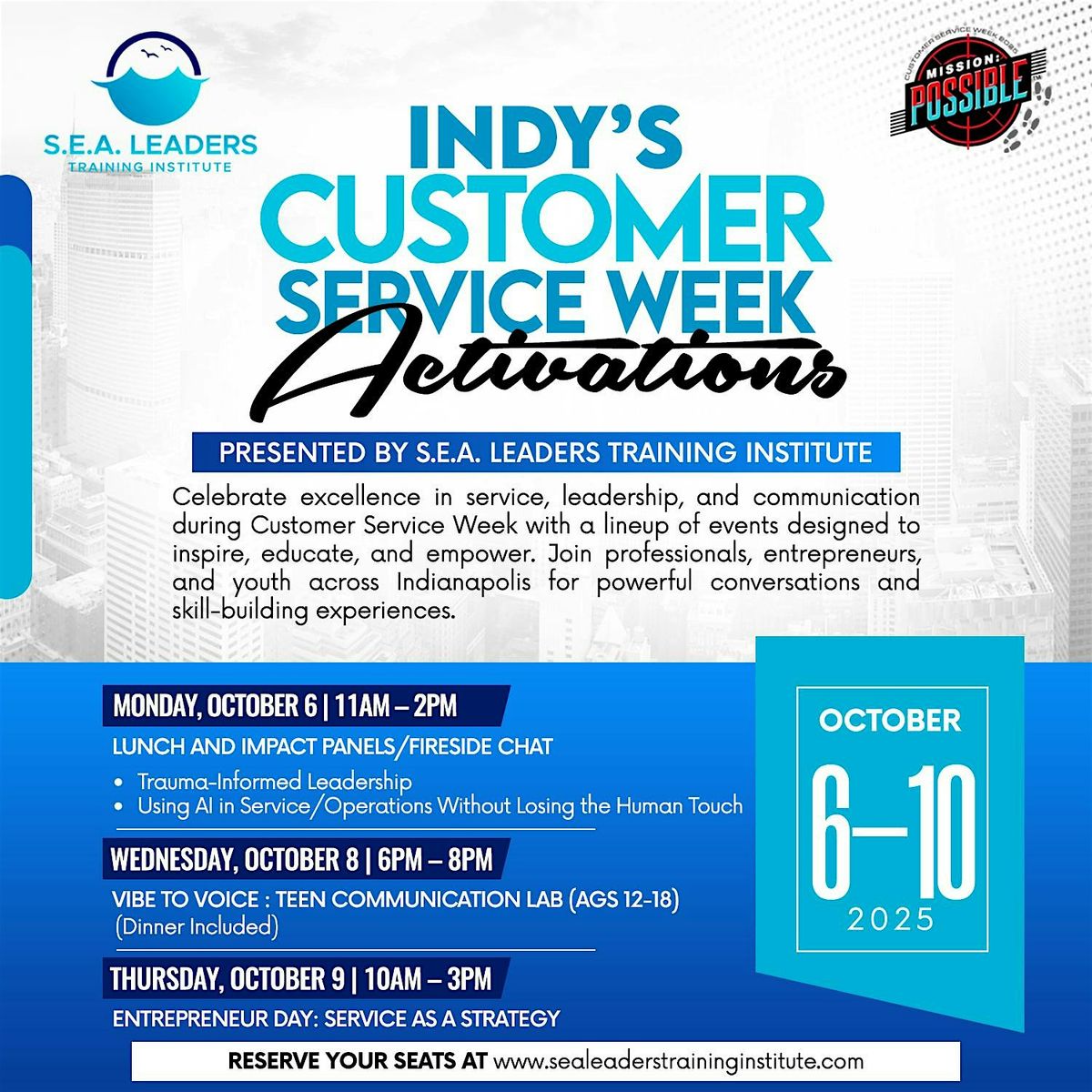 Indy's Customer Service Week: Redefining Leadership & Innovation