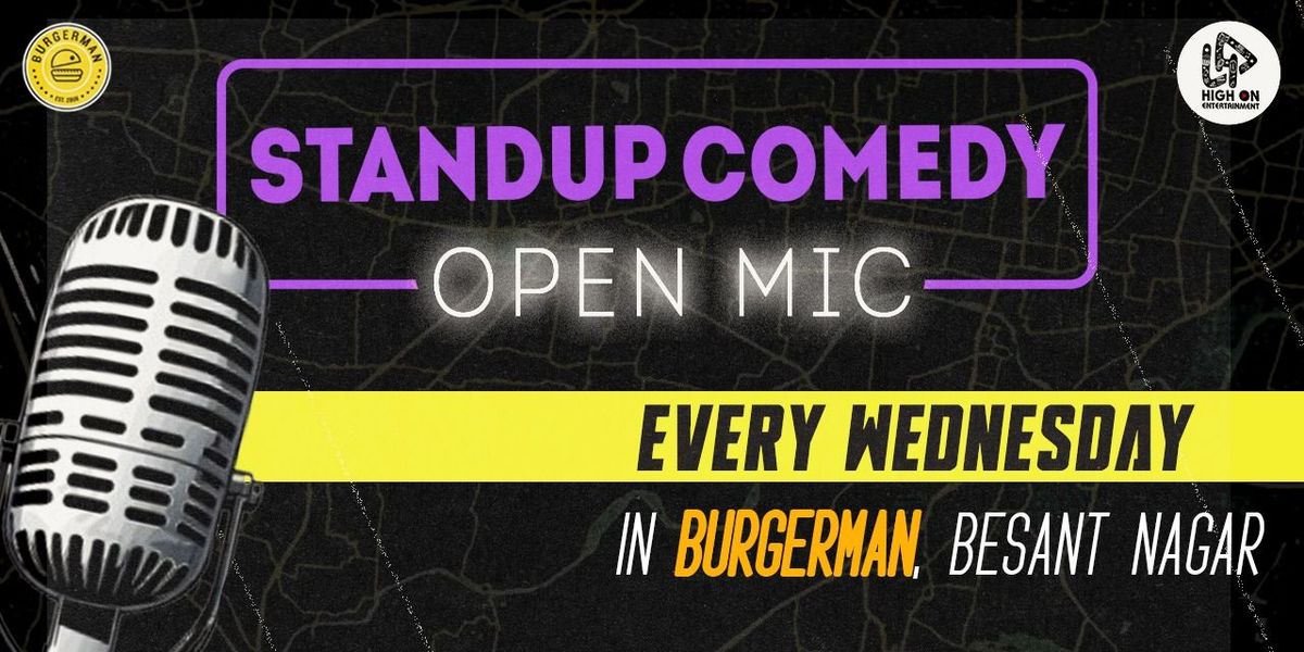 Stand Up Comedy Open Mic (Every Wednesday)