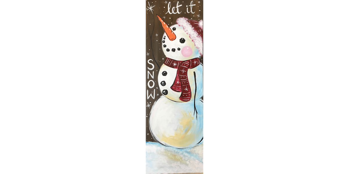 Snowman's Wish - Paint and Sip in Tyler | Classpop!\u2122