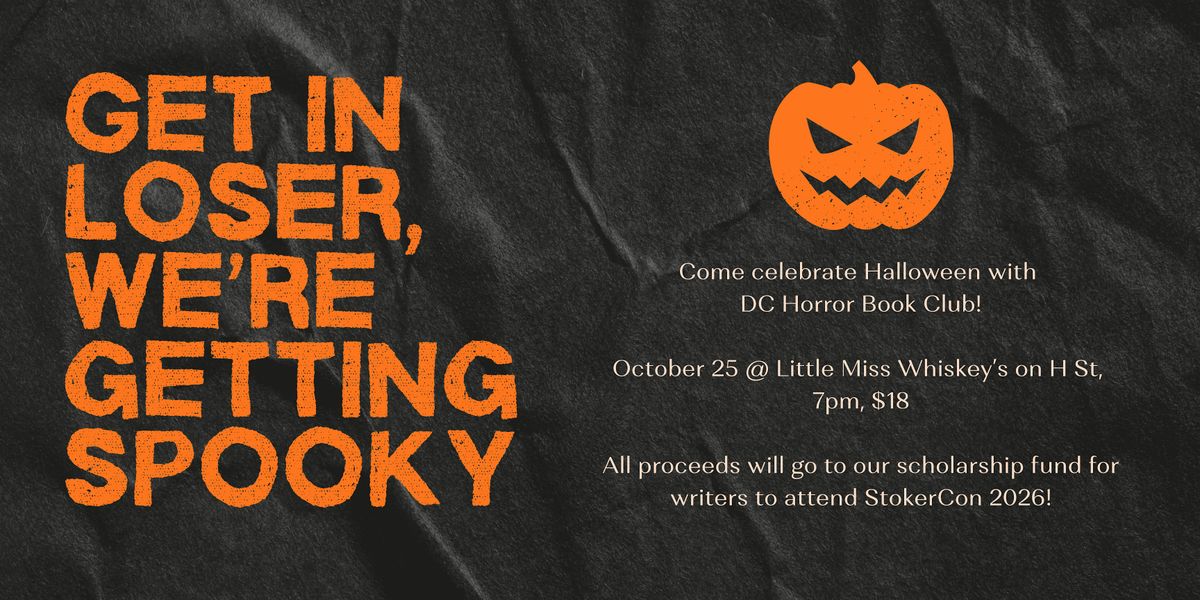 Halloween Party, hosted by DC Horror Book Club