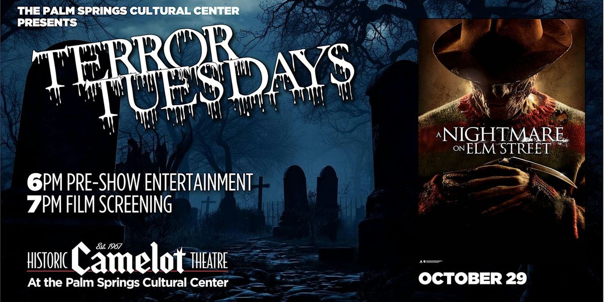 Terror Tuesdays are Back  with  A NIGHTMARE ON ELM STREET!