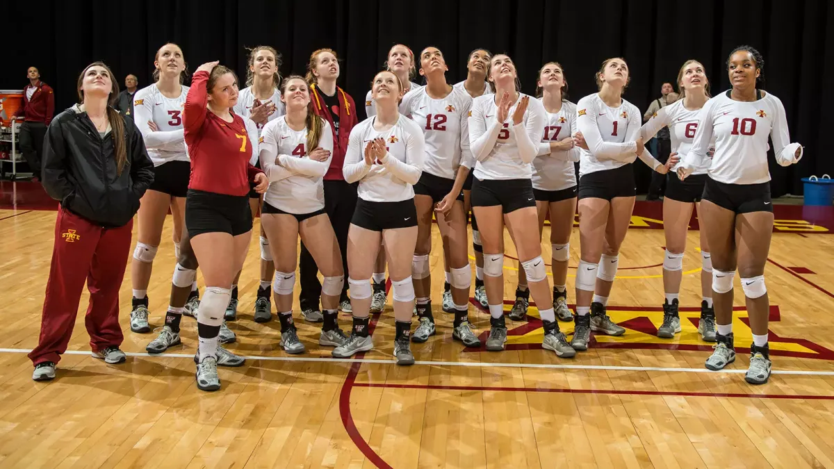 Colorado Buffaloes at Iowa State Cyclones Womens Volleyball