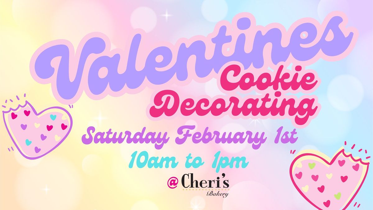 Valentines Cookie Decorating