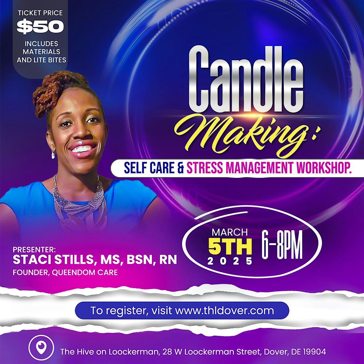 Candle Making: Self Care & Stress Management for Entrepreneurs