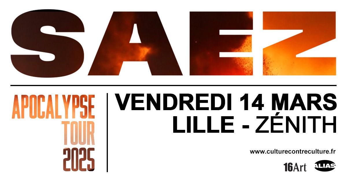 Saez - Z\u00e9nith, Lille - 14.03.2025