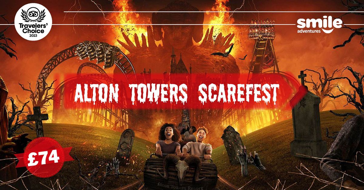 Alton Towers SCAREFEST! - From Manchester