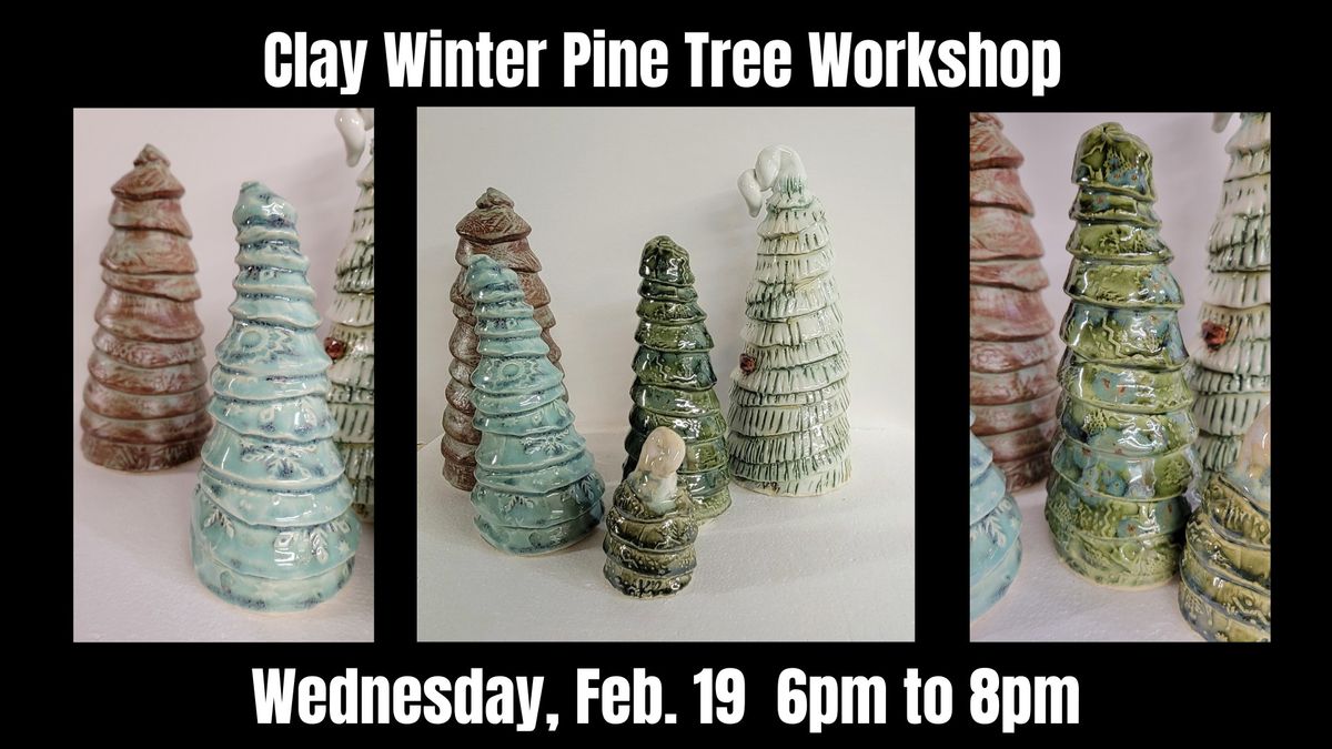 DIY Workshop - Clay Winter Pine Tree