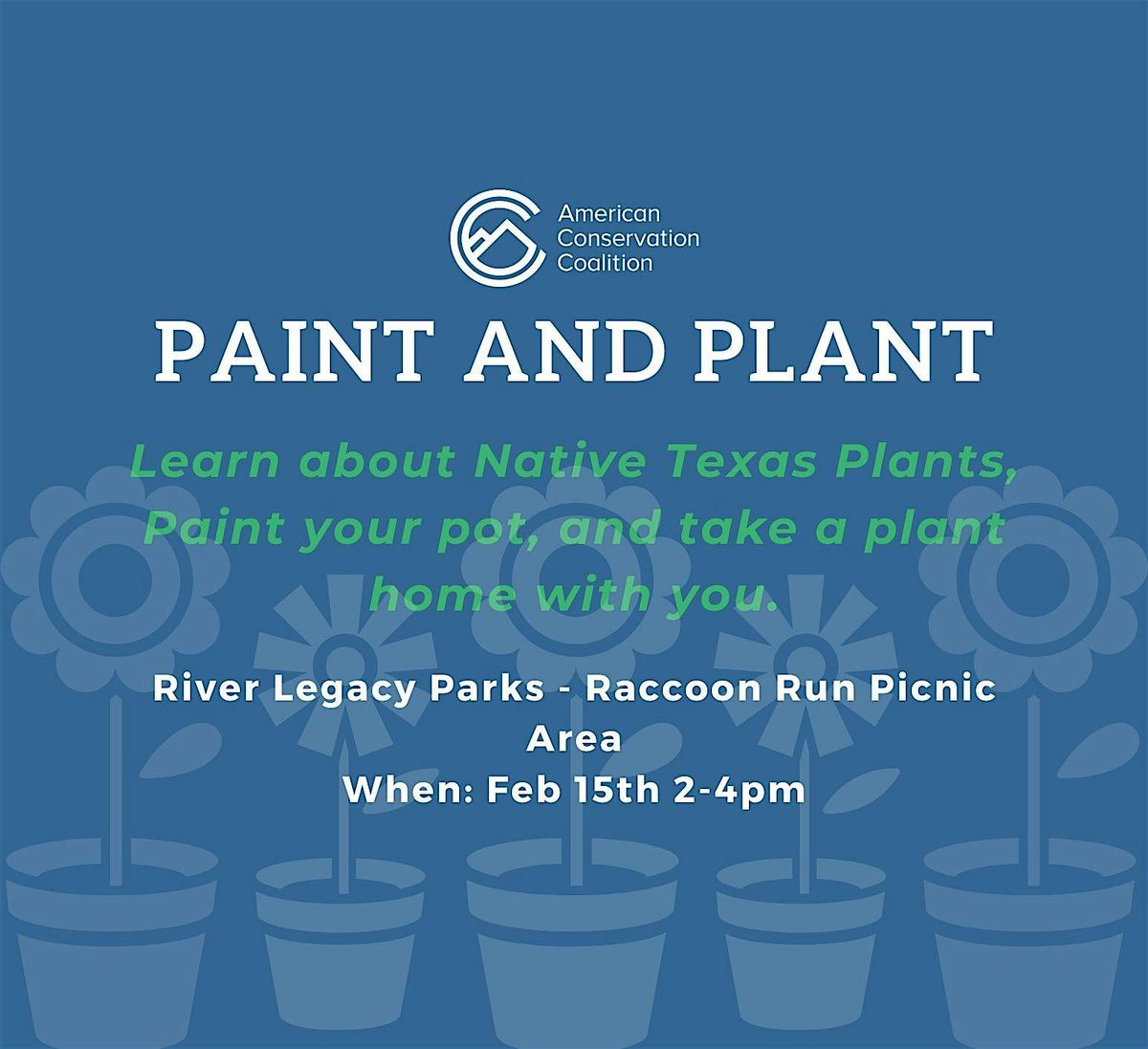 Paint & Plant | Native Plants Educational Event with ACC DFW